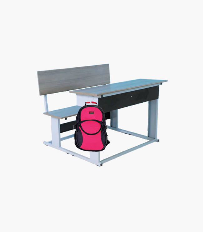 GI – 203 – Bench Desk Unit – with Post Formed Seat and Back