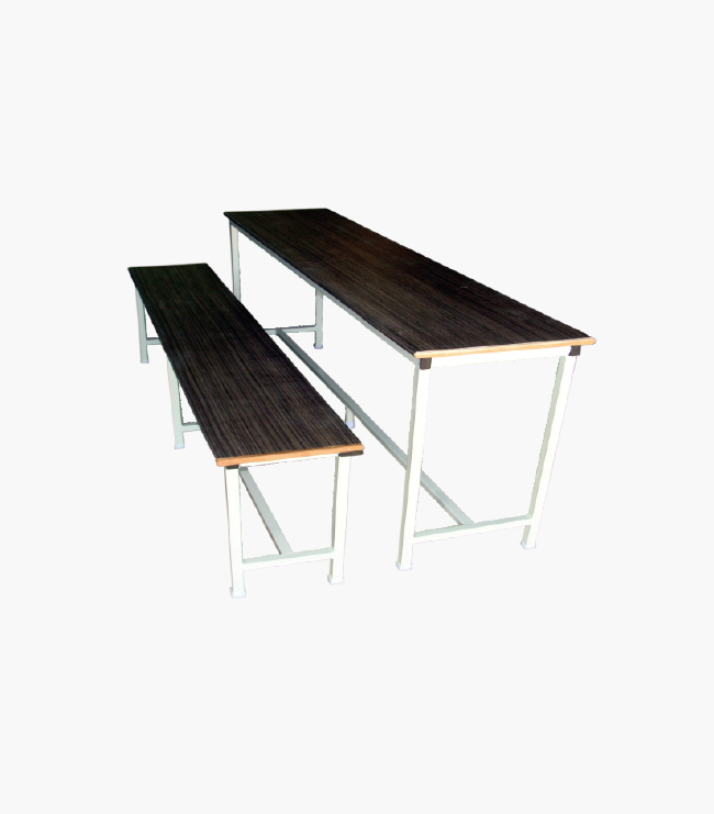 GI – 204 – Bench Desk Unit – with Post Formed Top Plain